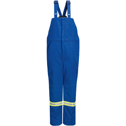 Salopettes isol&eacute;es de luxe r&eacute;sistantes aux flammes avec bandes r&eacute;fl&eacute;chissantes, Hommes, 3T-Grand, Bleu marine Northern Industrial Supply Inc.