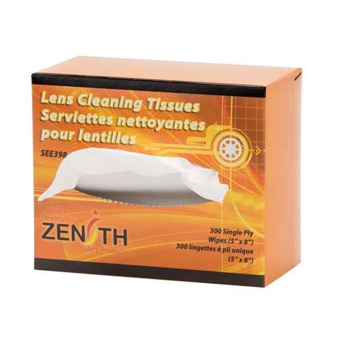 Serviettes nettoyantes pour lentilles, 5" x 8", 300 /pqt. Northern Industrial Supply Inc.