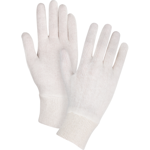 Gants d'inspection de poids moyen, Poly/coton, Poignet Poignet en tricot, Dames Northern Industrial Supply Inc.