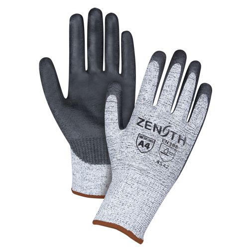 Gants &eacute;lastiques sans coutures r&eacute;sistants &agrave; la coupe, Taille Grand/9, Calibre 13, Rev&ecirc;tement Polyur&eacute;thane, Enveloppe en PEHP, ANSI/ISEA 105 niveau 4/EN 388 niveau 5 Northern Industrial Supply Inc.