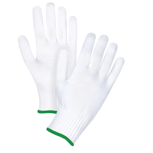 Gants tricot&eacute;s sans couture, Polyester, Calibre 10, Moyen Northern Industrial Supply Inc.