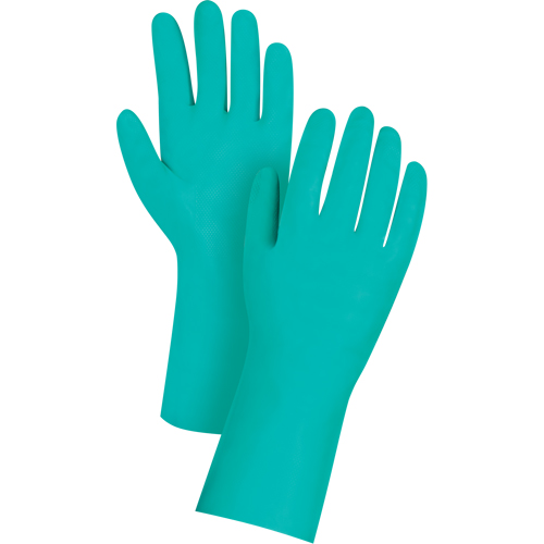 Premium Diamond-Grip Chemical-Resistant Gloves, Size 2X-Large/11, 13" L, Nitrile, 11-mil Northern Industrial Supply Inc.