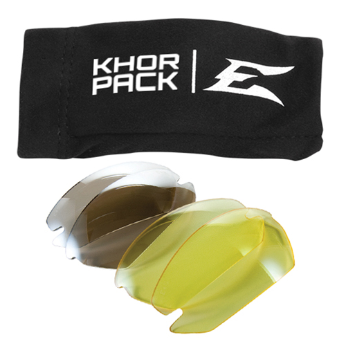 Lentilles de rechange pour les lunettes de s&eacute;curit&eacute; Khor, Antibu&eacute;e/anti-&eacute;gratignures, Transparent, Khor Northern Industrial Supply Inc.