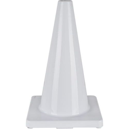 C&ocirc;ne de couleur pour la signalisation, 18", Blanc Northern Industrial Supply Inc.