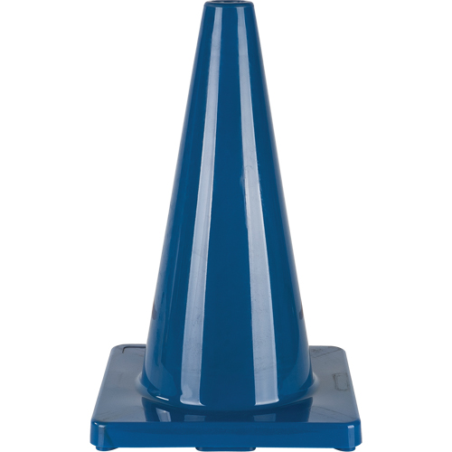 C&ocirc;ne de couleur pour la signalisation, 18", Bleu Northern Industrial Supply Inc.
