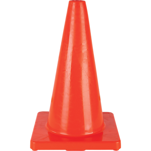 C&ocirc;ne de couleur pour la signalisation, 18", Orange Northern Industrial Supply Inc.