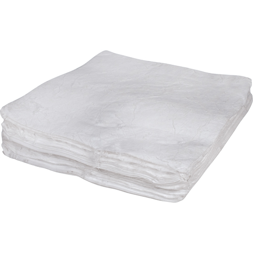 Feuilles absorbantes souffl&eacute;es de premi&egrave;re qualit&eacute;, Huile seulement, 30" x 30", 50 gal. d'absorption Northern Industrial Supply Inc.