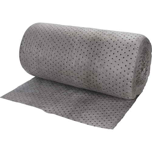 Premium Bonded Sorbent Rolls, Mediumweight, 150' L x 30" W, 40 gal. Absorbancy Northern Industrial Supply Inc.