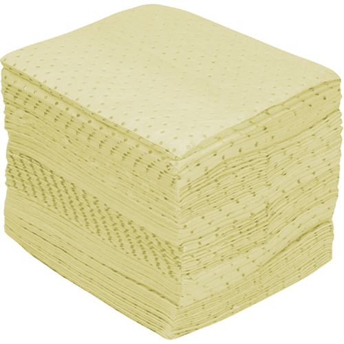 Premium Fine Fiber Sorbent Pads, Hazmat, 15" x 17", 30 gal. Absorbancy Northern Industrial Supply Inc.