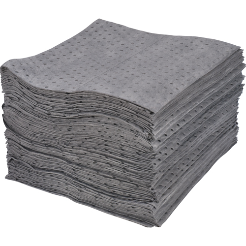 Premium Laminated (SMS) Sorbent Pads, Universal, 15" x 17", 30 gal. Absorbancy Northern Industrial Supply Inc.