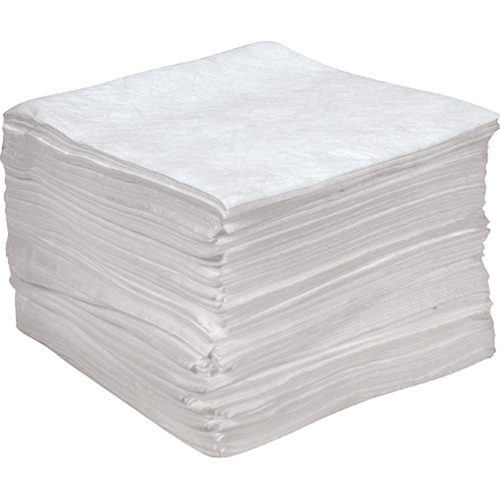 Premium Anti Static Sorbent Pads, Oil Only, 15" x 18", 25 gal. Absorbancy Northern Industrial Supply Inc.