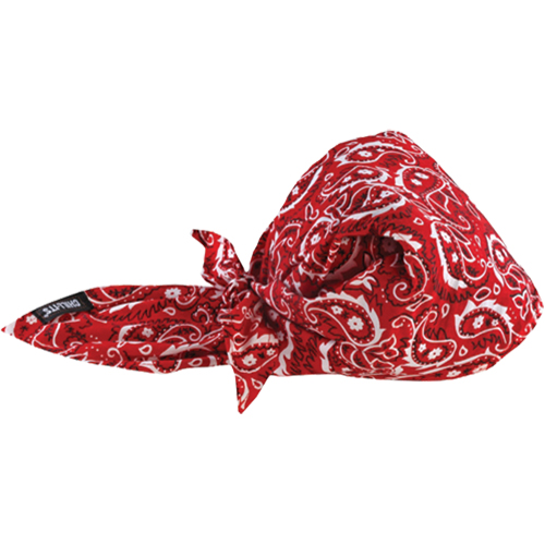Bandeaux en triangle 6710CT de refroidissement en tissu de serviette Chill-Its, Rouge Northern Industrial Supply Inc.