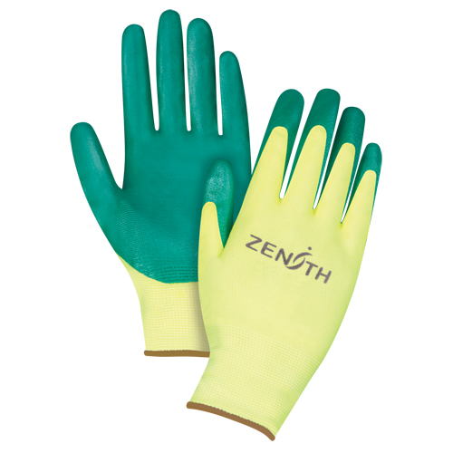 Gants de premi&egrave;re qualit&eacute; ZX-3, 9/Grand, R&ecirc;vetement Nitrile, Calibre 15, Enveloppe en Nylon Northern Industrial Supply Inc.