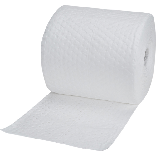 Rouleaux absorbants en fibres fines de calibre industriel, Lourd, 150' lo x 15" la, Absorption 35 gal. Northern Industrial Supply Inc.