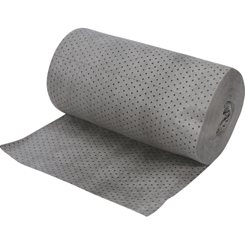 Industrial-Grade Fine Fibre Sorbent Rolls, Heavyweight, 150' L x 30" W, 70 gal. Absorbancy Northern Industrial Supply Inc.
