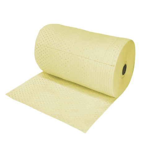 Rouleaux absorbants en fibres fines de calibre industriel, Poids moyen, 150' lo x 30" la, Absorption 50 gal. Northern Industrial Supply Inc.