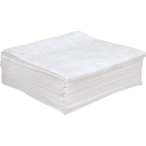 Premium Anti Static Sorbent Pads, Oil Only, 30" x 30", 55 Gal. Absorbancy Northern Industrial Supply Inc.