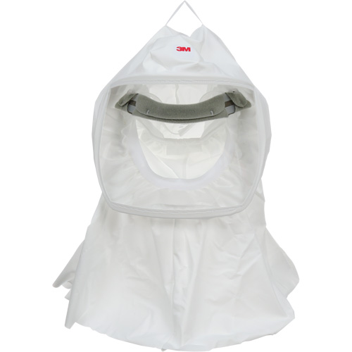 Cagoule Versaflo de haute durabilit&eacute; avec coiffe int&eacute;gr&eacute;e, Grand/Moyen, Coiffe souple, Bavette Simple Northern Industrial Supply Inc.