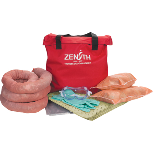 Trousse de lutte contre les d&eacute;versements de premi&egrave;re qualit&eacute; pour camion, Mati&egrave;res dangereuses, Sac, Absorbance de 10 gal. US Northern Industrial Supply Inc.