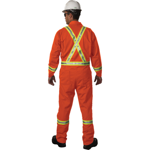 Westex UltraSoft&reg; Unlined Coveralls, Large, Orange Northern Industrial Supply Inc.