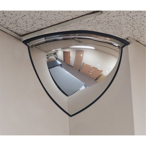 90° Dome Mirror, Quarter Dome, Open Top, 20" Diameter Northern Industrial Supply Inc.