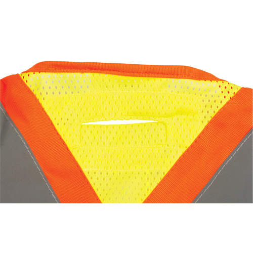 Veste d'arpenteur haute visibilit&eacute;, conforme &agrave; la CSA, Jaune lime haute visibilit&eacute;, Moyen, Polyester Northern Industrial Supply Inc.