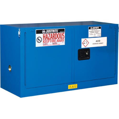 Armoires empil&eacute;es doubl&eacute;es pour rangement de mati&egrave;res dangereuses Chem-Cor, 17 gal., 43" x 24" x 18" Northern Industrial Supply Inc.