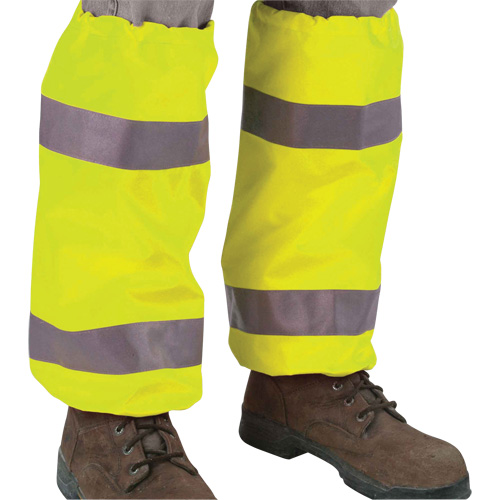 GloWear 8008 Class E High Visibility Leg Gaiters Northern Industrial Supply Inc.