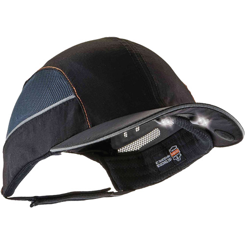 Casquette &agrave; bord long avec &eacute;clairage DEL Skullerz 8960, Noir Northern Industrial Supply Inc.