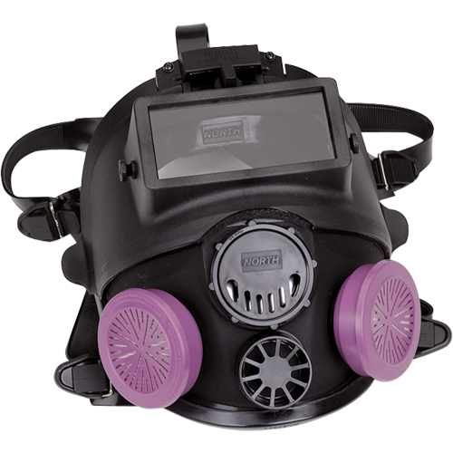 Respirateur &agrave; masque complet de la s&eacute;rie 7600 avec &eacute;quipement d'appoint pour le soudage, Silicone, Petit Northern Industrial Supply Inc.