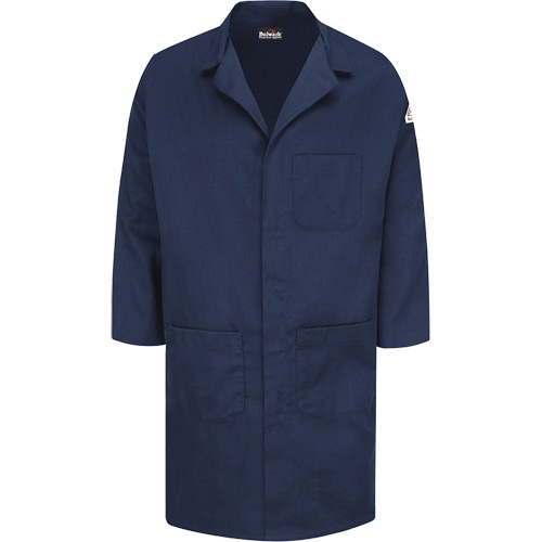 Blouse de laboratoire Excel FR ComforTouch, Coton, Grand, Bleu marin Northern Industrial Supply Inc.