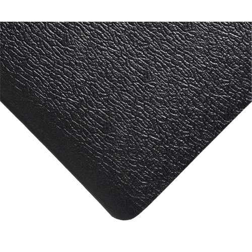 Tapis Deluxe Soft Step No 444, Rugueux, 3' x 5' x 5/8", Noir, &eacute;ponge en PVC Northern Industrial Supply Inc.
