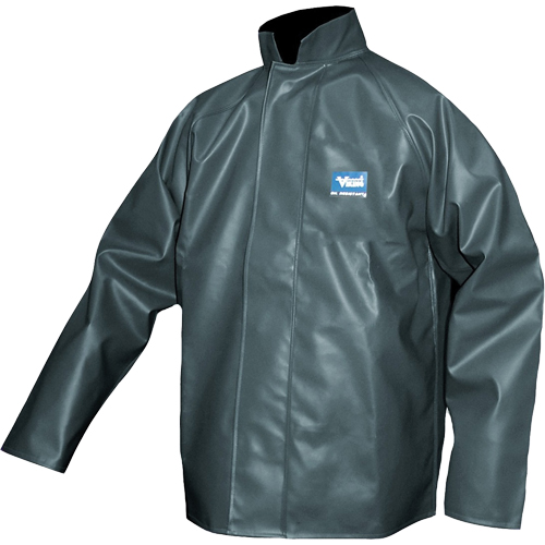 Journeyman Chemical Resistant Rain Jacket, Polyester, 3X-Large, Green Northern Industrial Supply Inc.