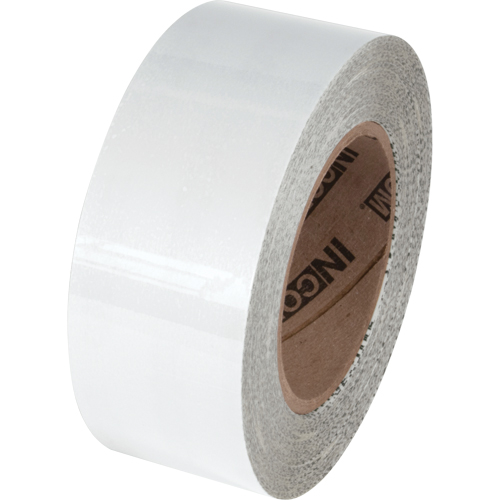 Ruban de marquage pour plancher Tuff Mark, 4" x 100', Polyester, Blanc Northern Industrial Supply Inc.