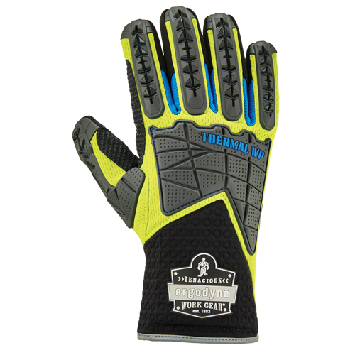 ProFlex&reg; Performance Dorsal Impact-Reducing Gloves + Thermal WP, Small, Suede Palm, Safety Cuff Northern Industrial Supply Inc.