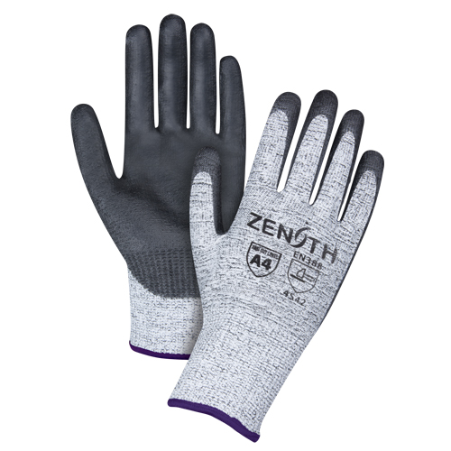 Gants &eacute;lastiques sans coutures r&eacute;sistants &agrave; la coupe, Taille 6/T-petit, Calibre 13, Rev&ecirc;tement Polyur&eacute;thane, Enveloppe en PEHP, ANSI/ISEA 105 niveau 4/EN 388 niveau 5 Northern Industrial Supply Inc.