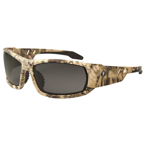Lunettes de s&eacute;curit&eacute; Skullerz Odin, Lentille Grise/fum&eacute;e, Anti-&eacute;gratignures, ANSI Z87+/R&eacute;pond ou surpasse la norme CSA Z94.3 Northern Industrial Supply Inc.