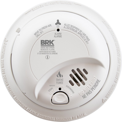 Ionization Smoke & Carbon Monoxide Combination Alarm, Battery Operated/Hardwired Northern Industrial Supply Inc.