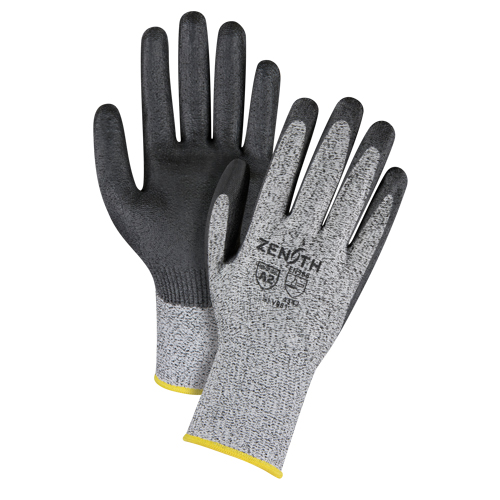 Seamless Stretch Cut-Resistant Gloves, Size Small/7, 13 Gauge, Polyurethane Coated, HPPE Shell, ANSI/ISEA 105 Level 2/EN 388 Level 3 Northern Industrial Supply Inc.
