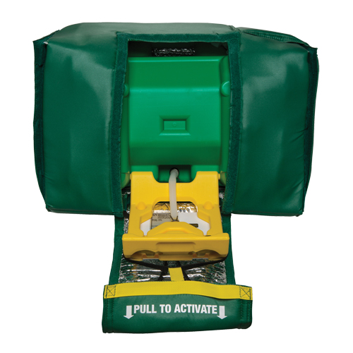 Tempered Portable Eyewash, Gravity-Fed, 9 gal. Capacity, Meets ANSI Z358.1 Northern Industrial Supply Inc.