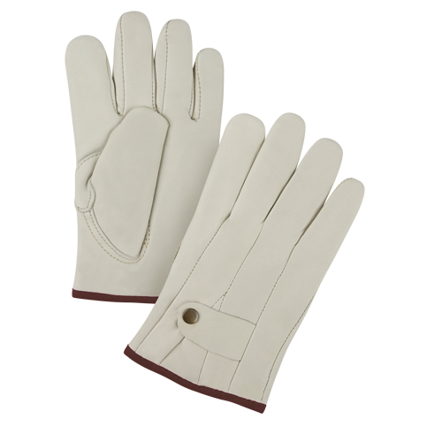 Gants de cordeur doubl&eacute;s pour l'hiver de premi&egrave;re qualit&eacute;, Grand, Paume Cuir fleur de vache, Doubleure Molleton Northern Industrial Supply Inc.