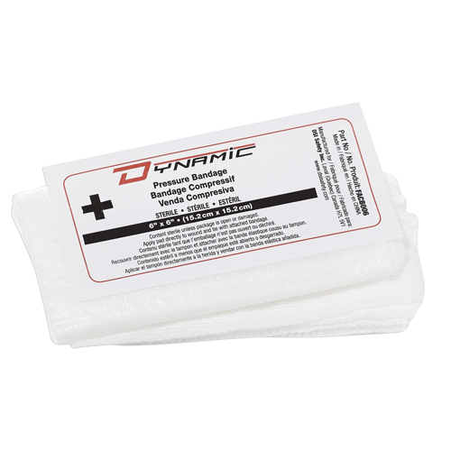 Dynamic Compress Bandage, 6" L x 6" W Northern Industrial Supply Inc.