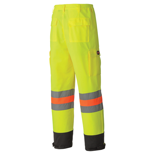 6009 Pantalon de s&eacute;curit&eacute; routi&egrave;re respirant, Polyester, T-petit, Jaune lime haute visibilit&eacute; Northern Industrial Supply Inc.