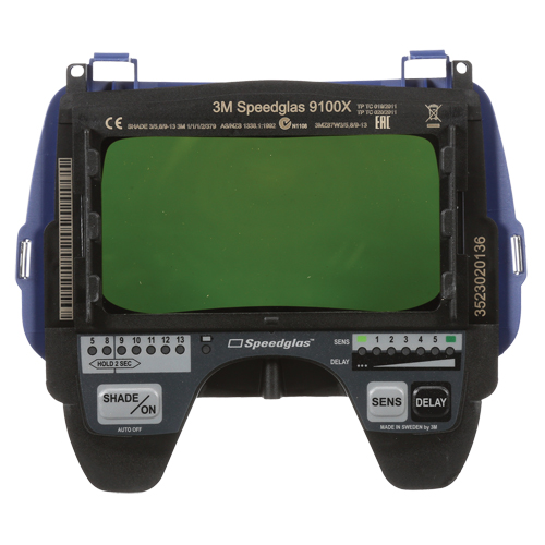 Filtre pour lentille de soudage auto-assombrissant Speedglas 9100X, 4-2/10" la x 2-1/10" h Champ de vision, Pour utilisation avec S&eacute;rie 9100 Northern Industrial Supply Inc.