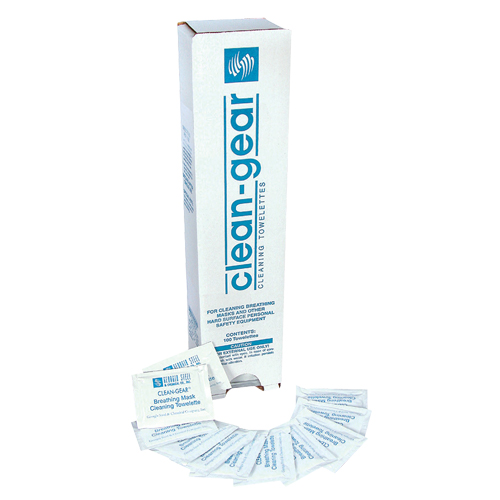 Serviettes nettoyantes pour respirateur, 8" x 5", 100 lingettes Northern Industrial Supply Inc.