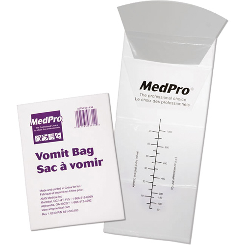 Sacs pour v&ocirc;missure Medpro Northern Industrial Supply Inc.