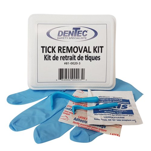 Tick Safety Kit, Class 1 Medical Device, Plastic Box Northern Industrial Supply Inc.