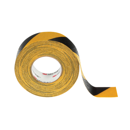 Ruban antid&eacute;rapant Safety-Walk s&eacute;rie 600, 2" x 60', Noir & jaune Northern Industrial Supply Inc.