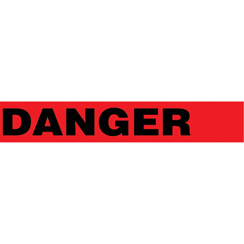 Floor Safety Tape, 3" x 54', Vinyl, Black/Red Northern Industrial Supply Inc.