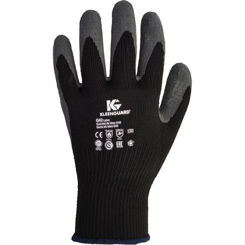 KleenGuard G40 Multi-Purpose Gloves, 7/Small, Rubber Latex Coating, 10 Gauge, Polyester/Cotton Shell Northern Industrial Supply Inc.